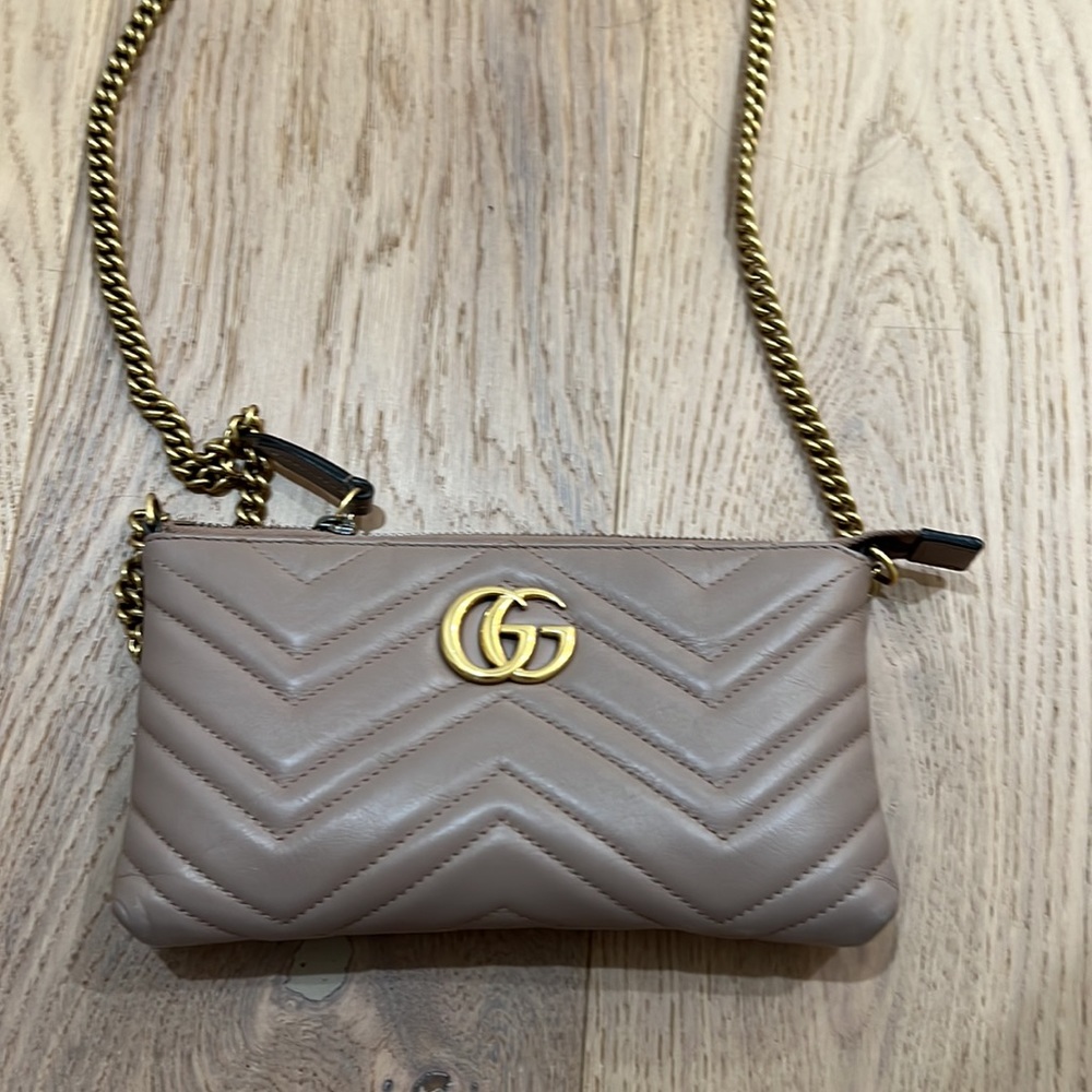 Authentic Gucci leather crossbody